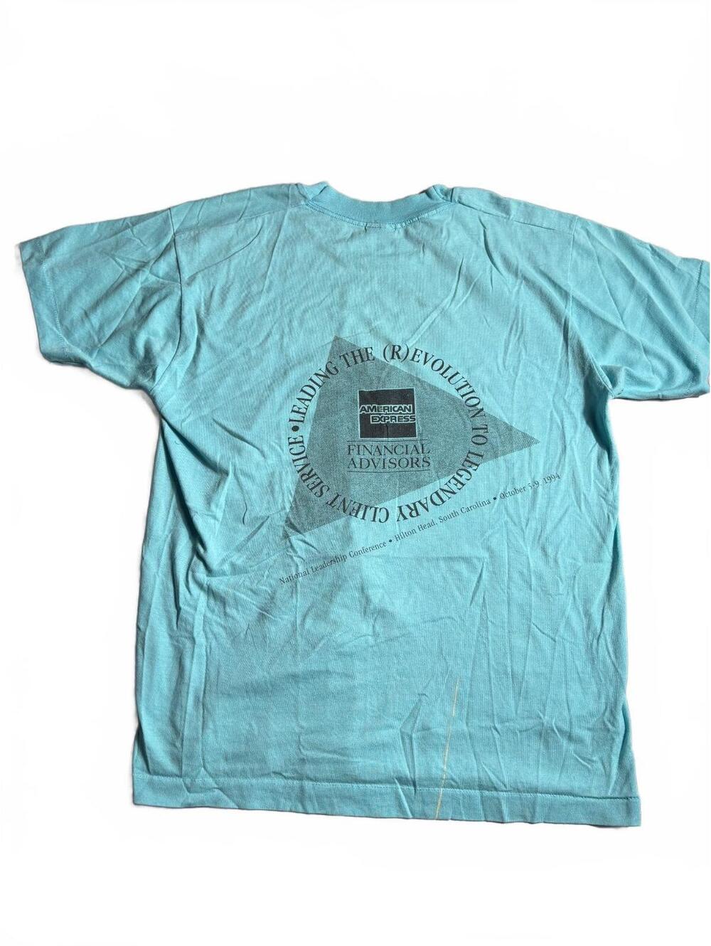 Vintage American Express Financial Advisors T-Shirt Large